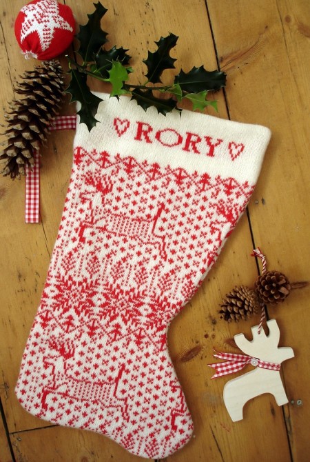 personalised Christmas stocking